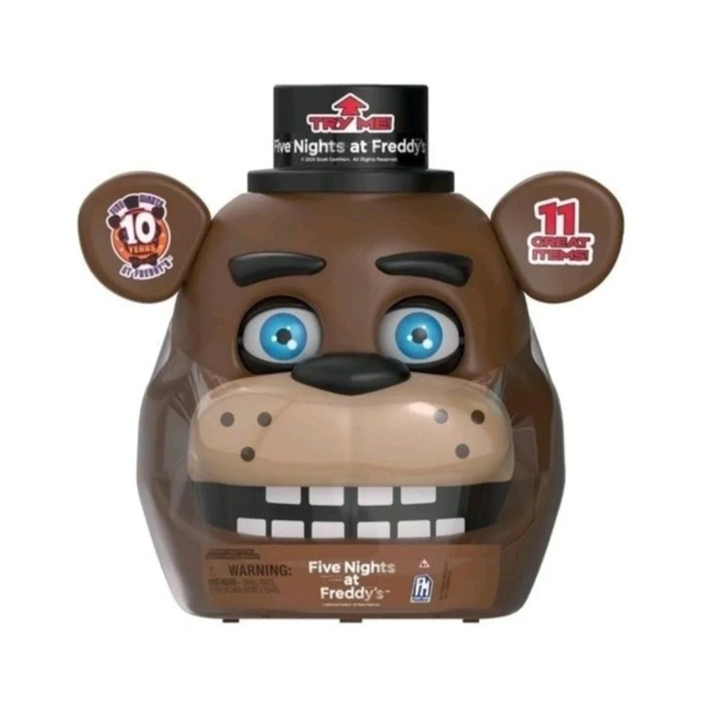 Five Nights At Freddy's Animatronic Head Mystery Capsule Bundle FNAF Plush Anniv